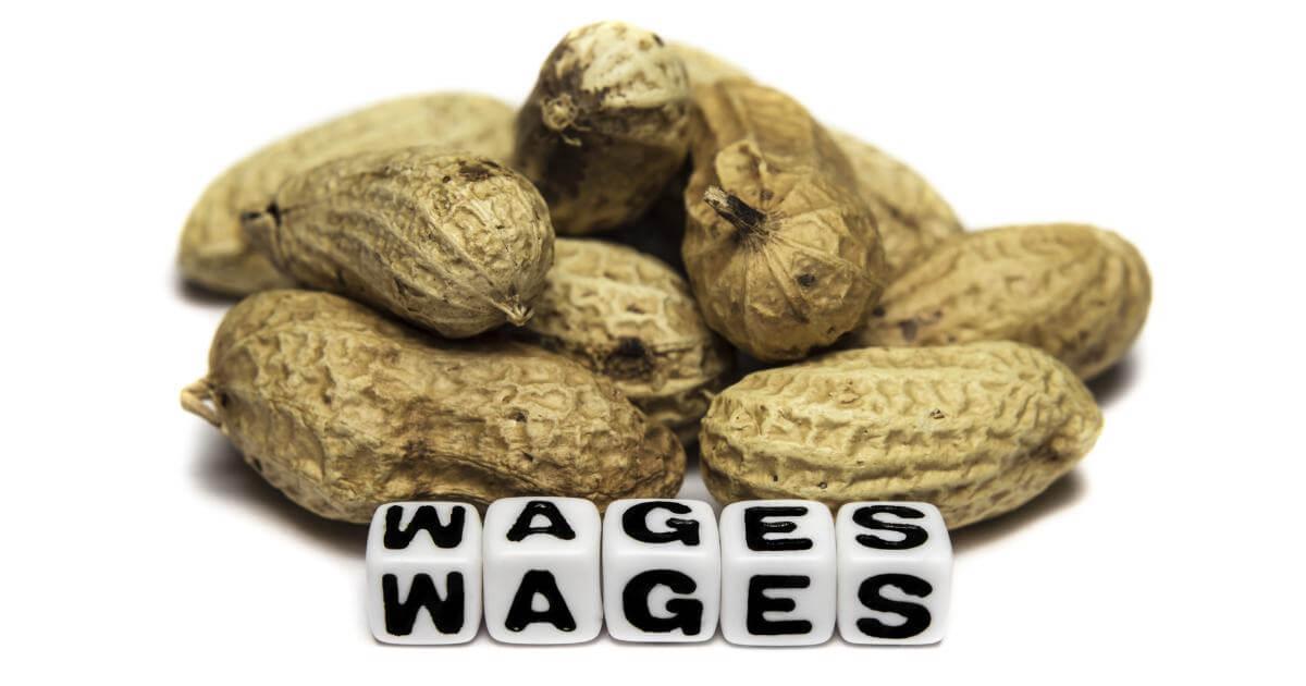 low wages low quality