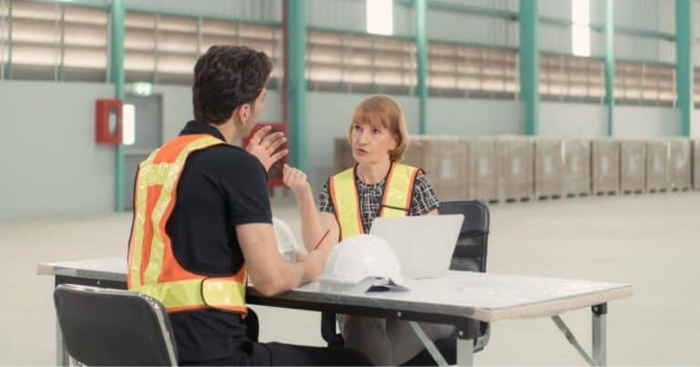 manager with warehouse staffing problems