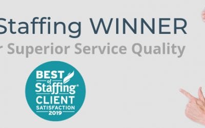 Alliance Industrial Solutions Receives 2019 Best of Staffing Award