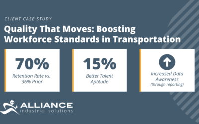 An Increase in Workforce Quality for a Transportation Solutions Leader