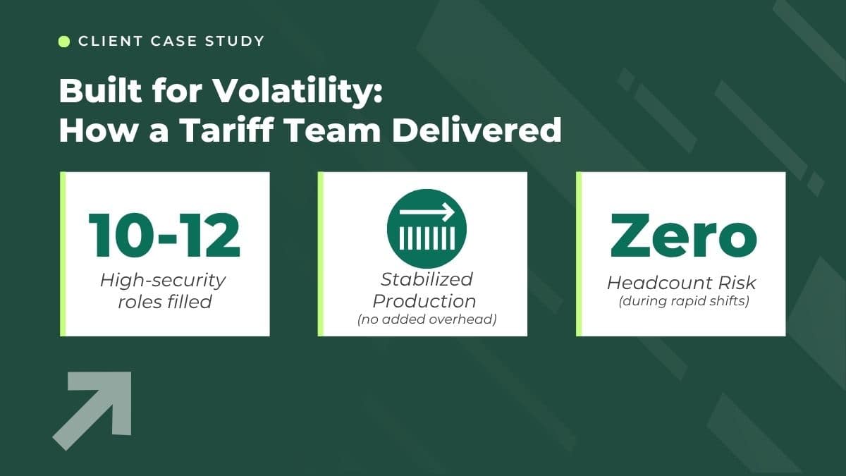 flexible industrial staffing solutions